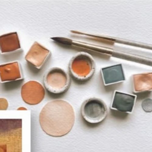 Workshop: Painting with teas, with Ruth Morelos